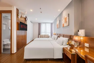 Twin Deluxe — A25 Premium Hotel - 55 Cách Mạng Tháng 8